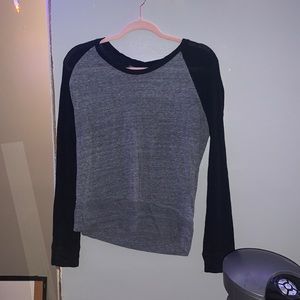 Black & Grey Long sleeve shirt